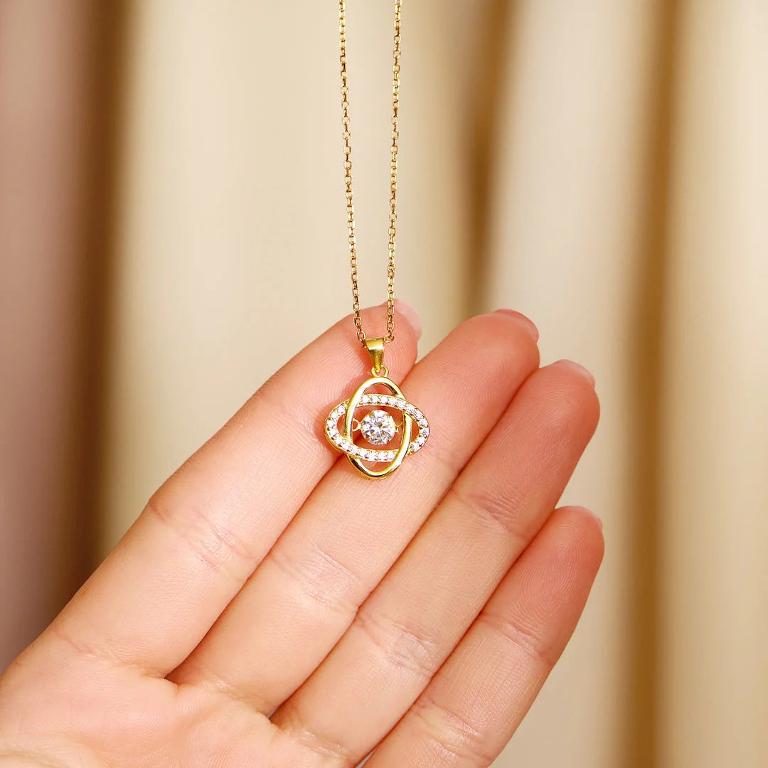 Mère & Fille – Collier Nœud d’Amour