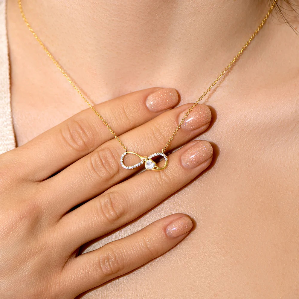 Mère et Fille – Collier Amour Infini