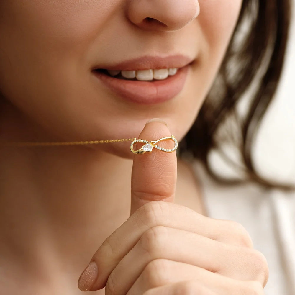 Mère et Fille – Collier Amour Infini